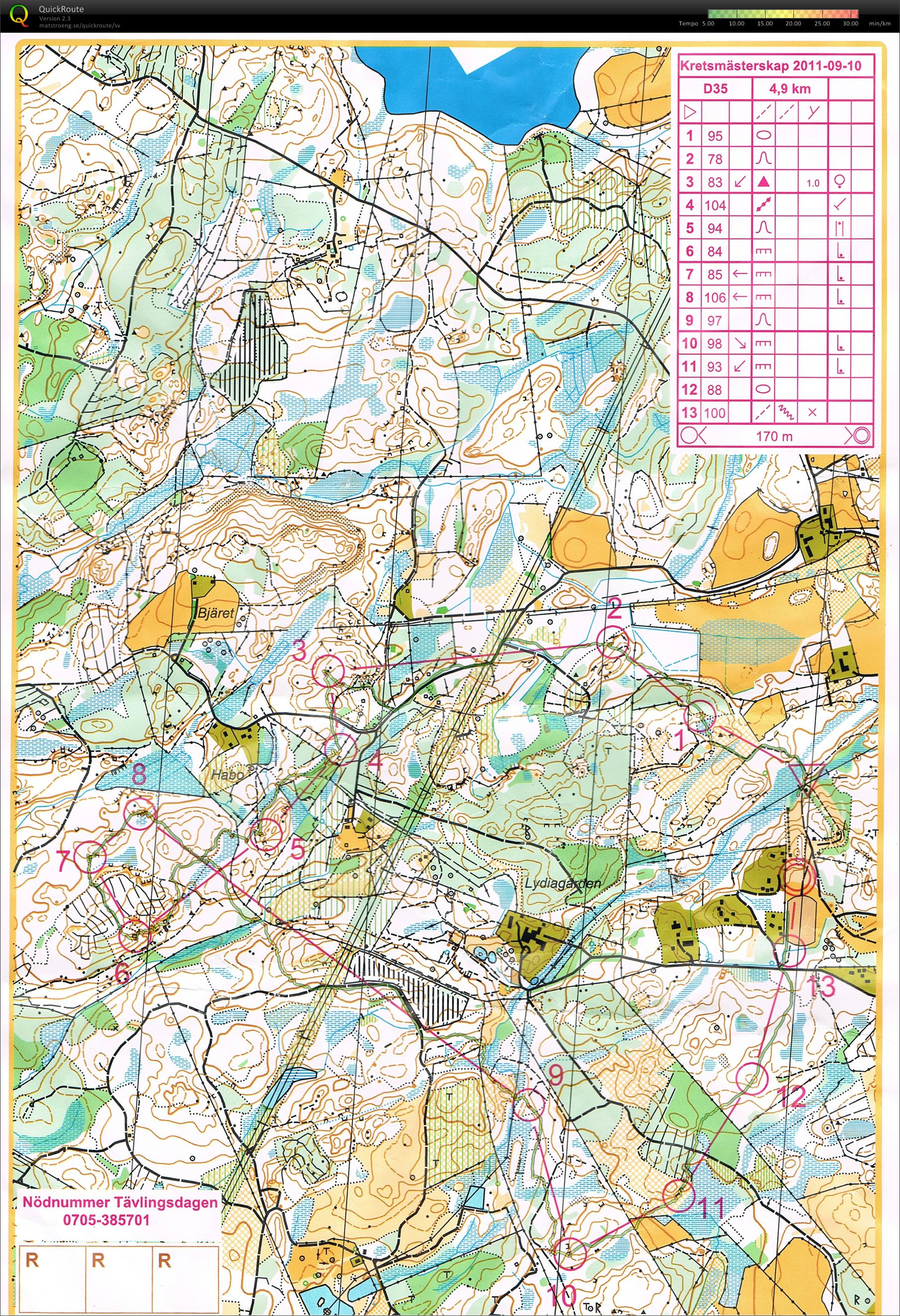 Kretsmästerskap dag D35 (2011-09-10)